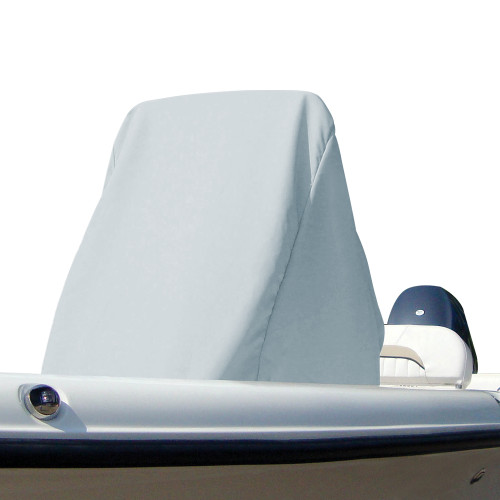 Carver Poly-Flex II Large Center Console Universal Cover - 50"D x 40"W x 60"H - Grey 53014