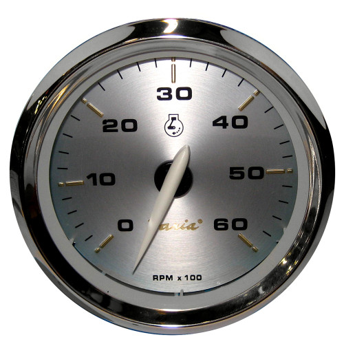 Faria Kronos 4" Tachometer - 6,000 RPM (Gas - Inboard & I/O) 39004