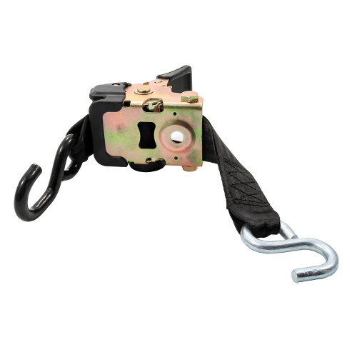 Camco Retractable Tie Down Straps - 2" Width 6' Dual Hooks 50031