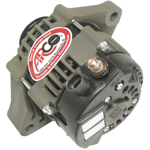 ARCO Marine Premium Replacement Outboard Alternator w/Multi-Groove Pulley - 12V 50A 20850 - Apollo Lighting