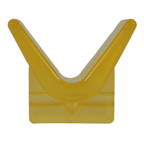 C.E. Smith Y-Stop 3" x 3" - 1/2" ID Yellow PVC 29554