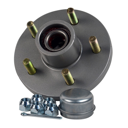 C.E. Smith Trailer Hub Kit - 1-3/8" x 1-1/16" Tapered - 5 x 4-1/2" Galvanized 13515 - Apollo Lighting
