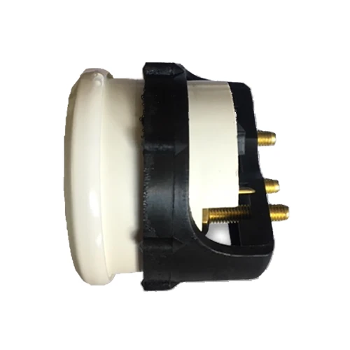 Faria Dress White 2" Cylinder Head Temperature Gauge (60 - 220° F) 13113