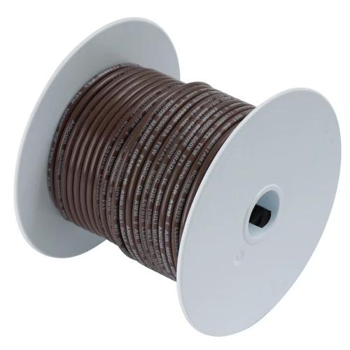 Ancor Brown 10 AWG Tinned Copper Wire - 100' 108210