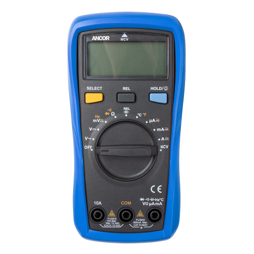 Ancor True RMS 12 Function Digital Multimeter 703073