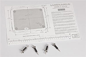 Lowrance FM-ME5 Flush Mount For Elite/Mark 5" Models 000-10028-001 - Apollo Lighting