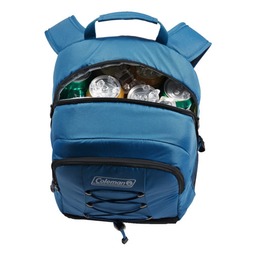 Coleman CHILLER™ 28-Can Soft-Sided Backpack Cooler - Deep Ocean 2158118 - Apollo Lighting