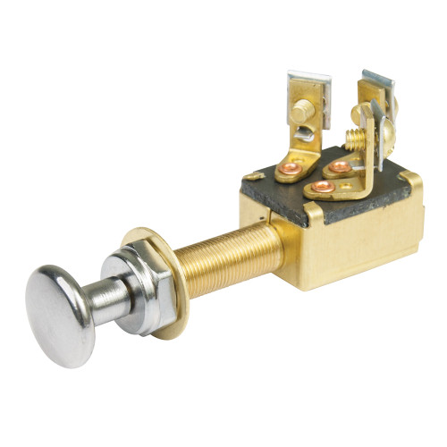 BEP 2-Position SPST Push-Pull Switch - OFF/ON (two circuit) 1001303 - Apollo Lighting