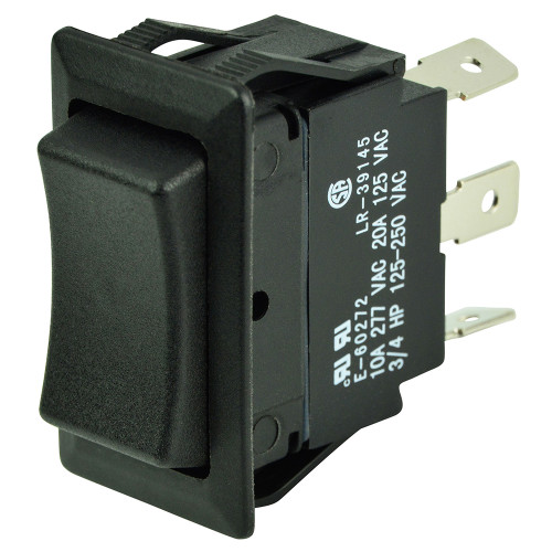 BEP SPDT Rocker Switch - 12V/24V - (ON)/OFF/(ON) 1001711