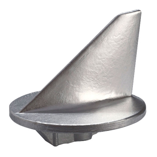 Tecnoseal Trim Tab Anode - Aluminum - Short - Mercury 50HP 00800AL - Apollo Lighting