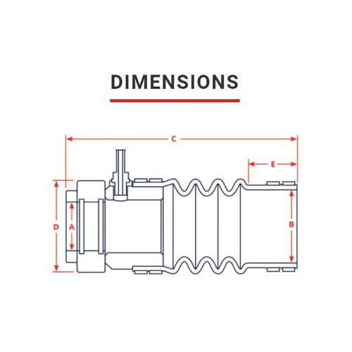 PSS PRO Shaft Seal 1-1/4" Shaft & 2" Tube 03-114-200 - Apollo Lighting