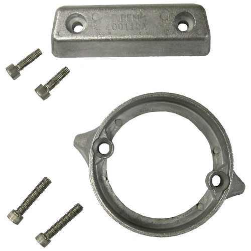 Performance Metals Volvo Penta 290 Duo Prop Complete Anode Kit - Aluminum 10277A