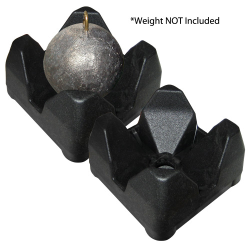 Scotty 3022-BK Weight Mate - Black 2 Pack 3022-BK