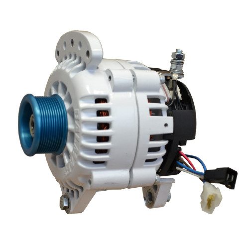 Balmar Alternator 100 AMP 12V 3.15" Dual Foot Saddle J10 Pulley w/Isolated Ground 60-100-J10