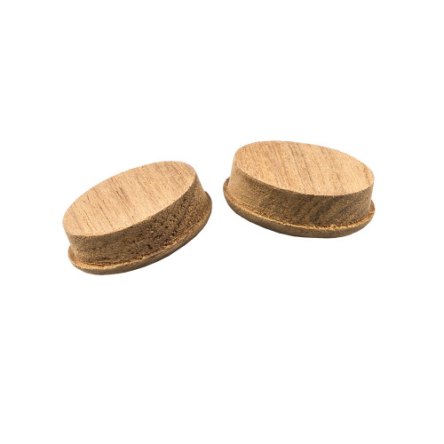 Whitecap Teak Round Drawer Pull - 1-3/8" Round - 2 Pack 60127-A - Apollo Lighting