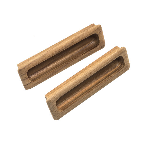Whitecap Teak Large Rectangular Drawer Pull - 4-1/2"L - 2 Pack 60142-A