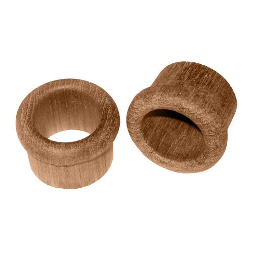 Whitecap Teak Finger Pull - 1" Barrel Length - 2 Pack 60146-A