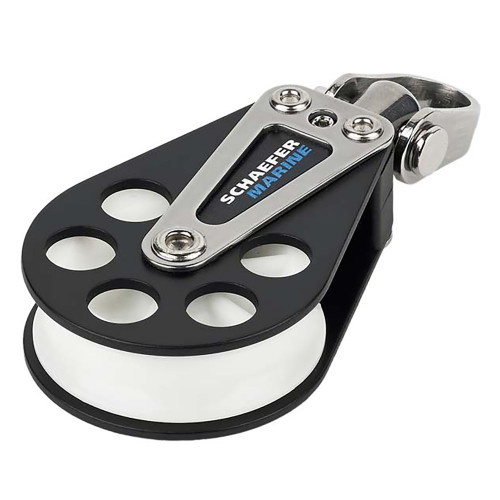 Schaefer Single Aluminum Block - 51mm Sheave 504-05
