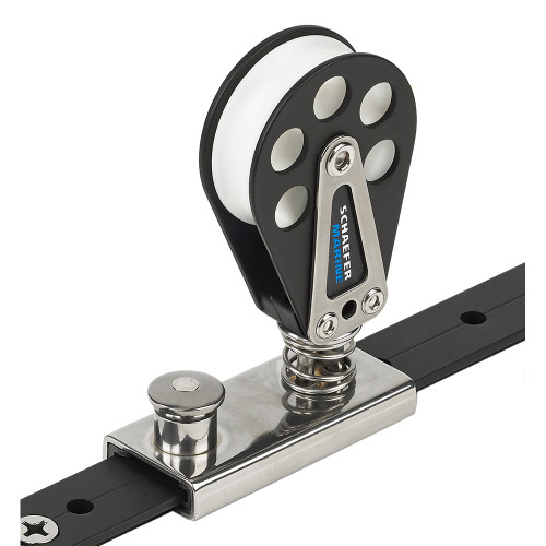 Schaefer Spring Loaded/Lined Slide/Aluminum f/1" T-Track 504-82