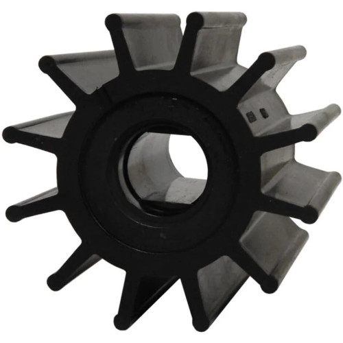 Jabsco Impeller Kit, Double Flat Drive, 12-Blade, Neoprene, 3-3/4 in Diameter, 3-1/2 in Depth, 1 in Shaft Diameter, Plastic Insert - Apollo Lighting