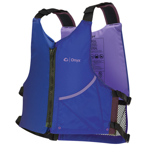 Onyx Universal Paddle PFD Life Jacket - Adult - Blue/Purple 121900-600-004-24 - Apollo Lighting