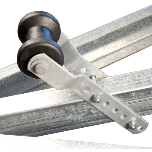 C.E. Smith 5" Adjustable Keel Roller Assembly f/3" Tongue - Black 32003G - Apollo Lighting