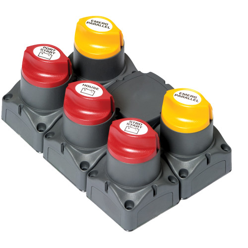 BEP Remote Battery Management Cluster f/Twin Engine 80-716-0015-00