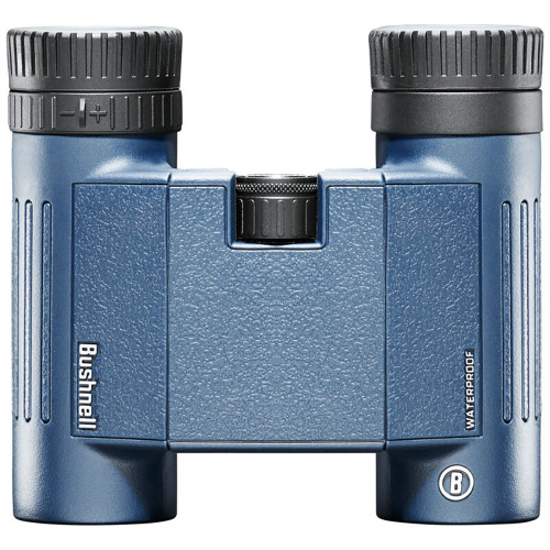 Bushnell 10x25mm H2O Binocular - Dark Blue Roof WP/FP Twist Up Eyecups 130105R - Apollo Lighting