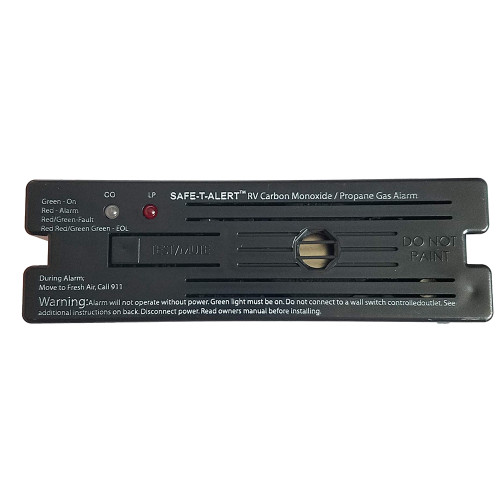 Safe-T-Alert Combo Carbon Monoxide Propane Alarm Surface Mount - Black 35-741-BL