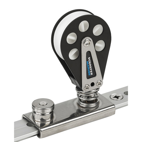 Schaefer Spring Loaded/Lined Slide/Aluminum f/1-1/4" T-Track 704-92