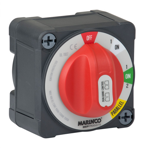 BEP Pro Installer 400a EZ-Mount Dual Bank Control Battery Switch - MC10 772-DBC-EZ - Apollo Lighting