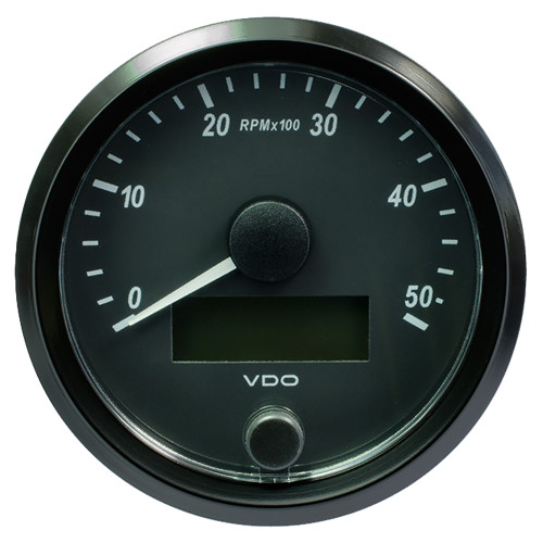 VDO SingleViu 80mm (3-1/8") Tachometer - 5000 RPM A2C3833000030