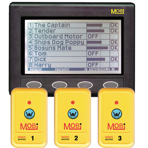 Clipper MOBi Man Overboard Indicator w/3 Fobs CL-MOBI