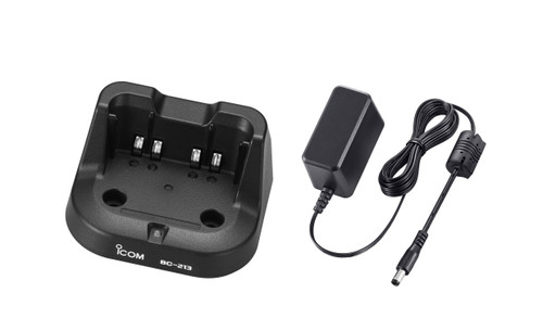 Icom BC213 Rapid Charger with BC123SA 110v Adapter BC213 - Apollo Lighting