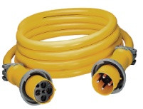 Hubbell CS100IT4 100A 3 Wire 125/250V Shore Cord CS100IT4