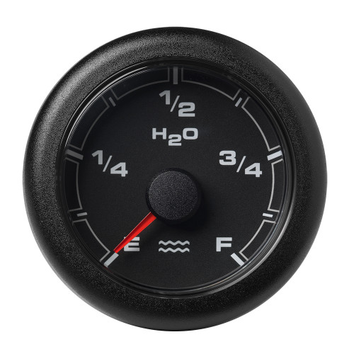 Veratron 52MM (2-1/16") OceanLink Fresh Water Gauge - Black Dial & Bezel A2C1065910001