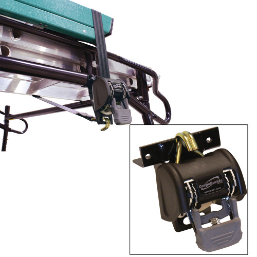 CargoBuckle Ladder Rack System - 1.25" Square 7' Pair F18816 - Apollo Lighting