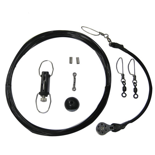 Rupp Center Rigging Kit w/Klickers - Black Mono 45' CA-0113-MO - Apollo Lighting