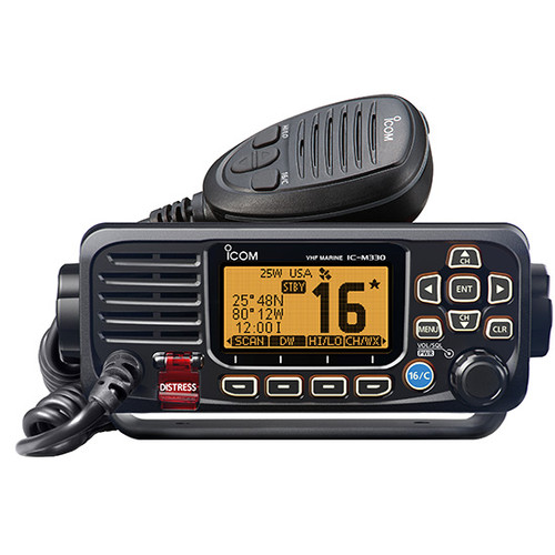 Icom M330 Black VHF M330 Black - Apollo Lighting