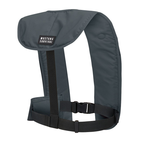 Mustang MIT 100 Convertible Inflatable PFD - Admiral Grey MD2030-191-0-202