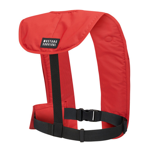 Mustang MIT 100 Convertible Inflatable PFD - Red MD2030-4-0-202