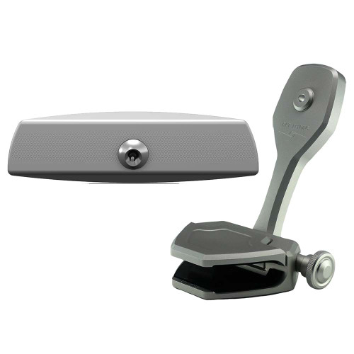 PTM Edge Mirror/Bracket Kit w/VR-140 Elite Mirror & ZXR-300 (Titanium Grey) P12848-1300TEBGR