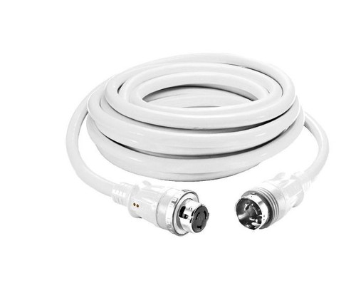 Hubbell HBL61CM52WLED 50A 250V 50' Cordset White HBL61CM52WLED