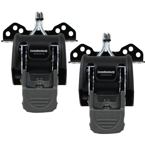 CargoBuckle Universal Ladder Rack Tie-Down System - 2" Retractable Tie-Down - 1 Pair F153180 - Apollo Lighting