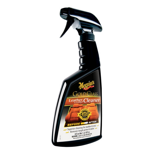 Meguiar's Gold Class™ Leather & Vinyl Cleaner - 16oz G18516 - Apollo Lighting