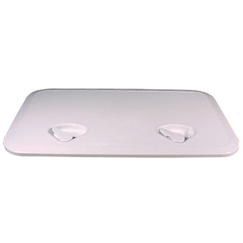Beckson 14" x 24" Flush Hatch White - ASA Material - Acrylonitrile Styrene Acrylate HT1424AW