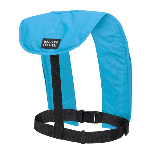 Mustang MIT 70 Manual Inflatable PFD - Azure (Blue) MD4041-268-0-202