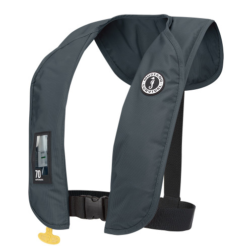 Mustang MIT 70 Automatic Inflatable PFD - Admiral Gray MD4042-191-0-202