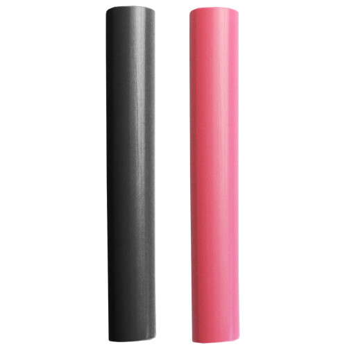 Pacer Battery Cable Heat Shrink Tubing - 3/4" x 3" - Black/Red (2-Pieces Combo Pack) BEHS3/4-3BKRD