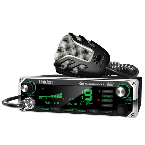 Uniden Bearcat 880 CB Radio w/7 Color Display Backlighting BEARCAT 880 - Apollo Lighting